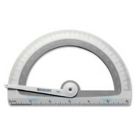 Westcott Soft Touch School Protractor with Anti-Microbial Product Protection, Assorted, 1 Each