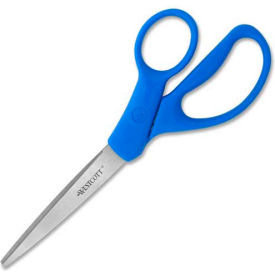 Acme United Corp. 41218 Westcott® All Purpose Preferred Stainless Steel Scissors, 8"L Straight, Blue image.
