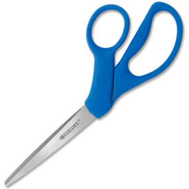 Acme United Corp. 43218 Westcott® All Purpose Preferred Stainless Steel Scissors, 8"L Bent, Blue image.