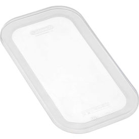 RCR ARABRANDS INC 91814 Araven Silicone Airtight Lid, 12-1/8"L x 6-5/8"W, Transparent image.