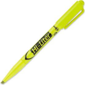 Avery® HI-LITER Pen-Style Highlighters Fluorescent Yellow Ink Chisel Tip Dozen