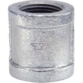 anvil galvanized coupling galv rh mi fpt each fittings malleable globalindustrial pipe plumbing