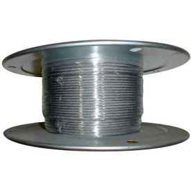 Advantage Sales & Supply SSAC1257X19R250 Advantage 250 1/8" Diameter 7x19 Stainless Steel Aircraft Cable SSAC1257X19R250 image.