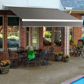 Awntech Destin-LX Retractable Awning Right Motor 16W x 10D x 10"H Gray 