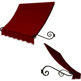 Awntech ECH1836-3B Window/Entry Awning 3-3/8'W x 1-1/2'H x 3'D Burgundy Awntech ECH1836-3B Window/Entry Awning 3-3/8'W x 1-1/2'H x 3'D Burgundy