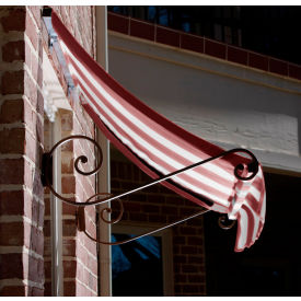 Awntech ECH23-8BT, Window/Entry Awning 8-3/8'W x 2-9/16'H x 3'D Burgundy/Tan Awntech ECH23-8BT, Window/Entry Awning 8-3/8'W x 2-9/16'H x 3'D Burgundy/Tan