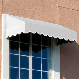 Awntech EF24-10W, Window/Entry Awning 10-3/8'W x 2'H x 4'D Off White Awntech EF24-10W, Window/Entry Awning 10-3/8'W x 2'H x 4'D Off White