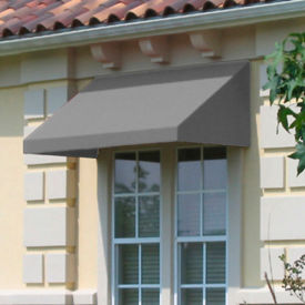 Awntech EN1030-3G, Window/Entry Awning 3-3/8'W x 1-5/16'H x 2-1/2'D Gray Awntech EN1030-3G, Window/Entry Awning 3-3/8'W x 1-5/16'H x 2-1/2'D Gray