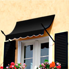 Awntech NO21-8K, Spear Arm Awning 8-3/8'W x 2-9/16'H x 1-5/16'D Black Awntech NO21-8K, Spear Arm Awning 8-3/8'W x 2-9/16'H x 1-5/16'D Black