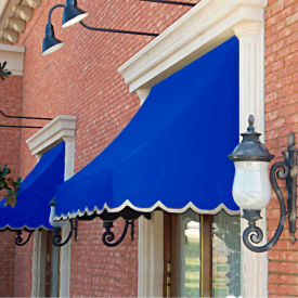 Awntech NT33-3BB Window/Entry Awning 3-3/8'W x 3-11/16'H x 3'D Bright Blue Awntech NT33-3BB Window/Entry Awning 3-3/8'W x 3-11/16'H x 3'D Bright Blue