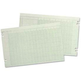 Acco/Wilson Jones G5030 Wilson Jones® Columnar Pad, 11" x 17", 30 Columns, 36 Lines, Green, 100 Sheets/Pad image.