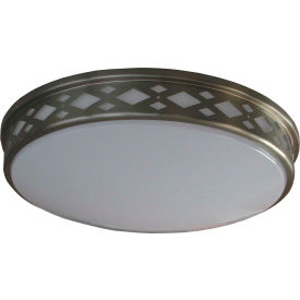Amax Lighting LED-JR002DN 14 LED Diamond Ceiling Lattice, 20W, 4000 CCT, 1660 Lumen, 82 CRI, Nickel Amax Lighting LED-JR002DN 14 LED Diamond Ceiling Lattice, 20W, 4000 CCT, 1660 Lumen, 82 CRI, Nickel