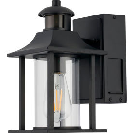 Amax® Outdoor Wall Lantern with LED Bulb Included 1490 Lumens 15W 120V Black 