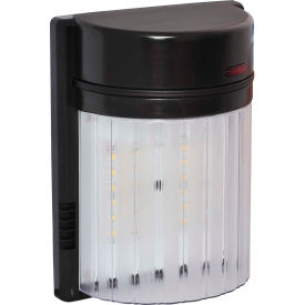 Amax Lighting LED-SL18BZ LED Security Light Wall Pack, 18W, 4000 CCT, 1500 Lumens, 82 CRI, Bronze