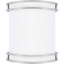 Amax Lighting LED-WS18-W LED Wall Sconce Warm White, 18W, 3000CCT, 1100 Lumens, 82 CRI, Nickel