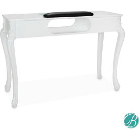Ayc Group KAM-NTBL-092-WH AYC Group Fiona Salon Nail Table - White image.
