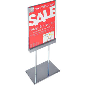 Azar International 104563 Global Approved 104563, Countertop Sign Holder, 8-1/2"W x 4"D x 19"H image.