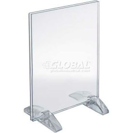 Global Approved 132718 Vertical/Horizontal Dual-Stand Sign Holder, 8
