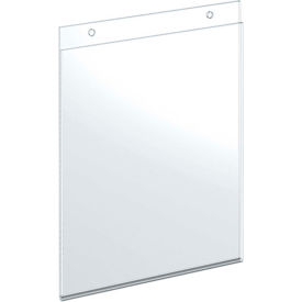 Azar International 162718 Global Approved 162718 Vertical Wall Mount Acrylic Sign Holder, 8" x 10", Acrylic - Pkg Qty 10 image.
