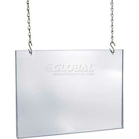 Azar International 172722 Global Approved 172722 Acrylic Hanging Poster Frame, 28" x 22", Acrylic ,1 Piece image.