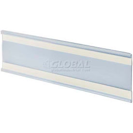 Azar International 199611 Global Approved 199611 Adhesive-Back C-Channel Nameplate, 8.5" x 3", Acrylic - Pkg Qty 10 image.
