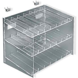 Azar International 222988 Global Approved 222988 3-Tiered, 21-Compartment Cosmetic Tray image.