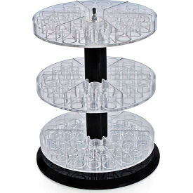 Global Approved 225035, 3-Tier Revolving Counter Display, 13.5