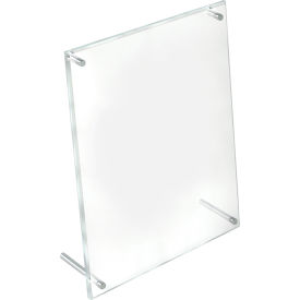 Azar International 252952 Global Approved 252952, Clear Euro-Style Print Holder - 8.5" X 11" - Pkg Qty 2 image.