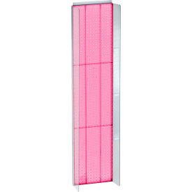 Azar International 700354-PNK Global Approved 700354-PNK, Pegboard Powerwing Display, 14"W x 60"H, PK, 1 Pc image.