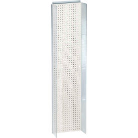 Azar International 700354-WHT Global Approved 700354-WHT, Pegboard Powerwing Display, 14"W x 60"H, WH, 1 Pc image.