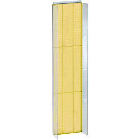 Azar International 700354-YEL Global Approved 700354-YEL, Pegboard Powerwing Display, 14"W x 60"H, YL, 1 Pc image.