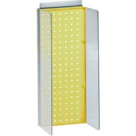 Azar International 700359-YEL Global Approved 700359-YEL, Pegboard Powerwing Display, 8"W x 20.625"H, YL, 1 Pc image.