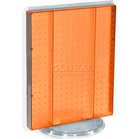 Global Approved 700500-ORG Pegboard Countertop Display, 16