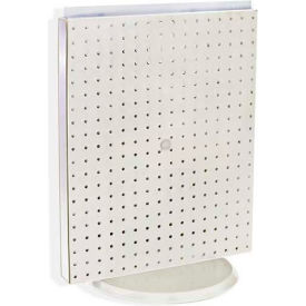 Azar International 700500-WHT Global Approved 700500-WHT Pegboard Countertop Display, 16" x 20", White Solid ,1 Piece image.