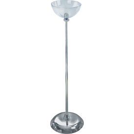 Azar International 700954 Global Approved 700954, Single Bowl Floor Stand, 10"W x 10"D x 37"H image.
