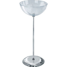 Azar International 700956 Global Approved 700956, Single Bowl Floor Stand, 16"W x 16"D x 41"H image.