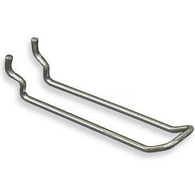 Azar International 701140 Global Approved 701140 4" Safety Metal Loop Hook, Galvanized - Pkg Qty 50 image.