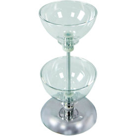 Global Approved 720208, Two-Tier Countertop Bowl Display, 8 Global Approved 720208, Two-Tier Countertop Bowl Display, 8