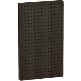 Azar International 771322-BLK Global Approved 771322-BLK Pegboard Wall Panel, 13.5" x 22", Black Solid - Pkg Qty 2 image.