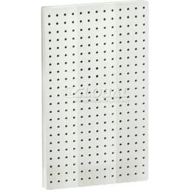 Azar International 771322-WHT Global Approved 771322-WHT Pegboard Wall Panel, 13.5" x 22", White Solid - Pkg Qty 2 image.
