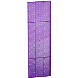 Azar International 771344-PUR Global Approved 771344-PUR Pegboard Wall Panel, 13.5" x 44" - Pkg Qty 2 image.