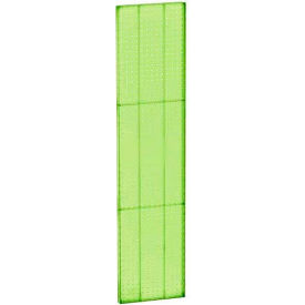 Azar International 771360-GRE Global Approved 771360-GRE Pegboard Wall Panel, 13.5" x 60", Green Opaque - Pkg Qty 2 image.