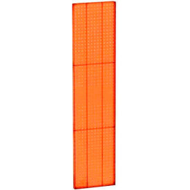 Azar International 771360-ORG Global Approved 771360-ORG Pegboard Wall Panel, 13.5" x 60", Orange Opaque - Pkg Qty 2 image.