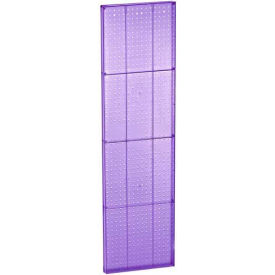 Azar International 771660-PUR Global Approved 771660-PUR Purple Pegboard Wall Panel, 16" x 60" - Pkg Qty 2 image.