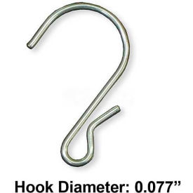 Azar International 800223 Global Approved 800223 Display Strip Hooks - Pkg Qty 50 image.