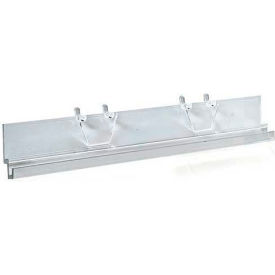 Azar International 900052 Global Approved 900052 Acrylic J-Bar System, 8" Wide, Clear - Pkg Qty 4 image.