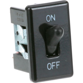 Allpoints 4907 Snap-In Switch, 125/250V, 10/20A, Black, For Blodgett, 4907 image.