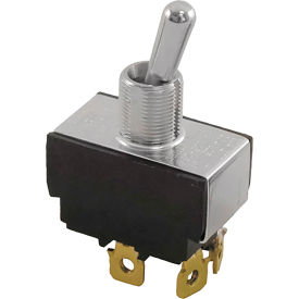 Allpoints 01-402675-00617 Toggle Switch, 125/277V, 10/20A, Silver, For Berkel, 402675-00617 image.