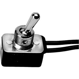 Allpoints 717 Toggle Switch, 125/250V, 4/8A, Black/Silver, For Merco, 000717SP image.