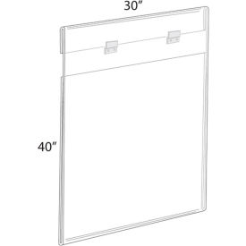 Global Approved 182740 Acrylic Large Poster Frame 30" x 40" Acrylic 1 Piece